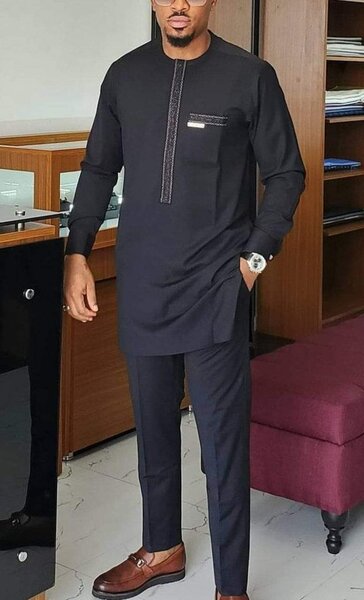 Boubou africain moderne pour homme