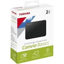Disque Dur Externe 2TB Toshiba Canvio Basics