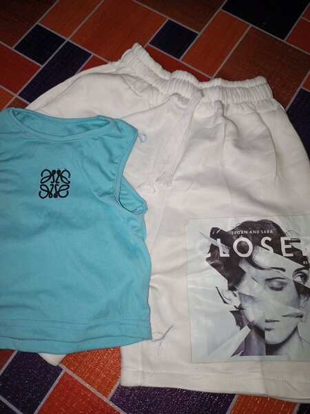 Ensemble top et culottes