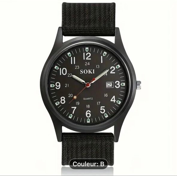 Montre Homme Militaire SOKI