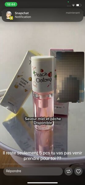 Baume à lèvres fruité hydratant