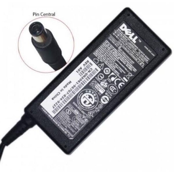 Chargeur DELL gros bout 19.5V + Câble.