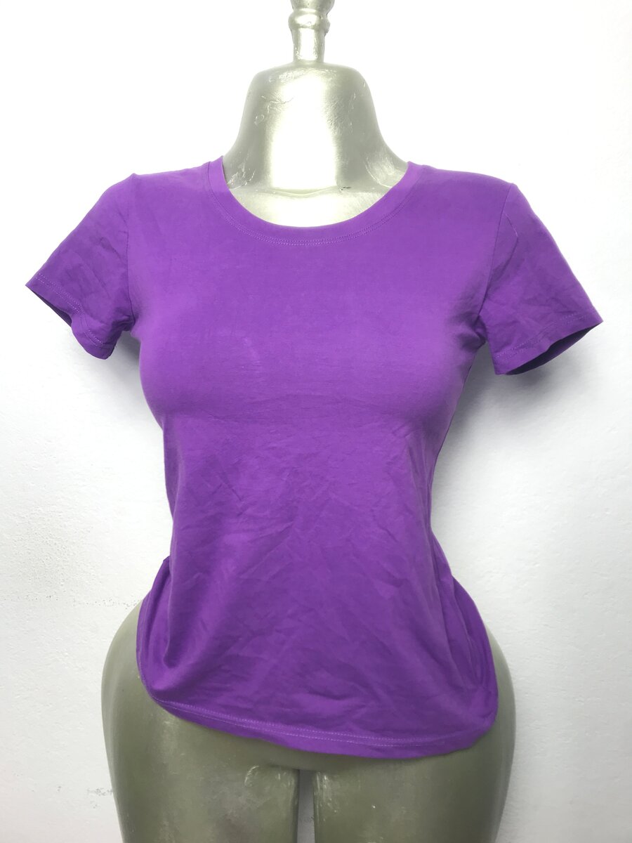 T-shirt violet femme
