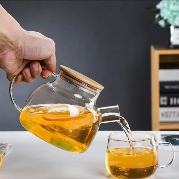 Théières et verres