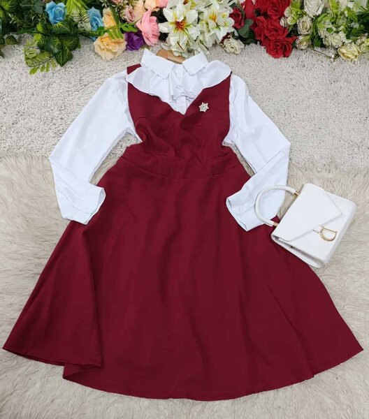 Robe chemise élégante femme