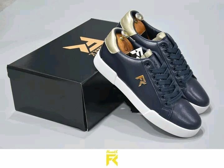 Sneakers de luxe en cuir