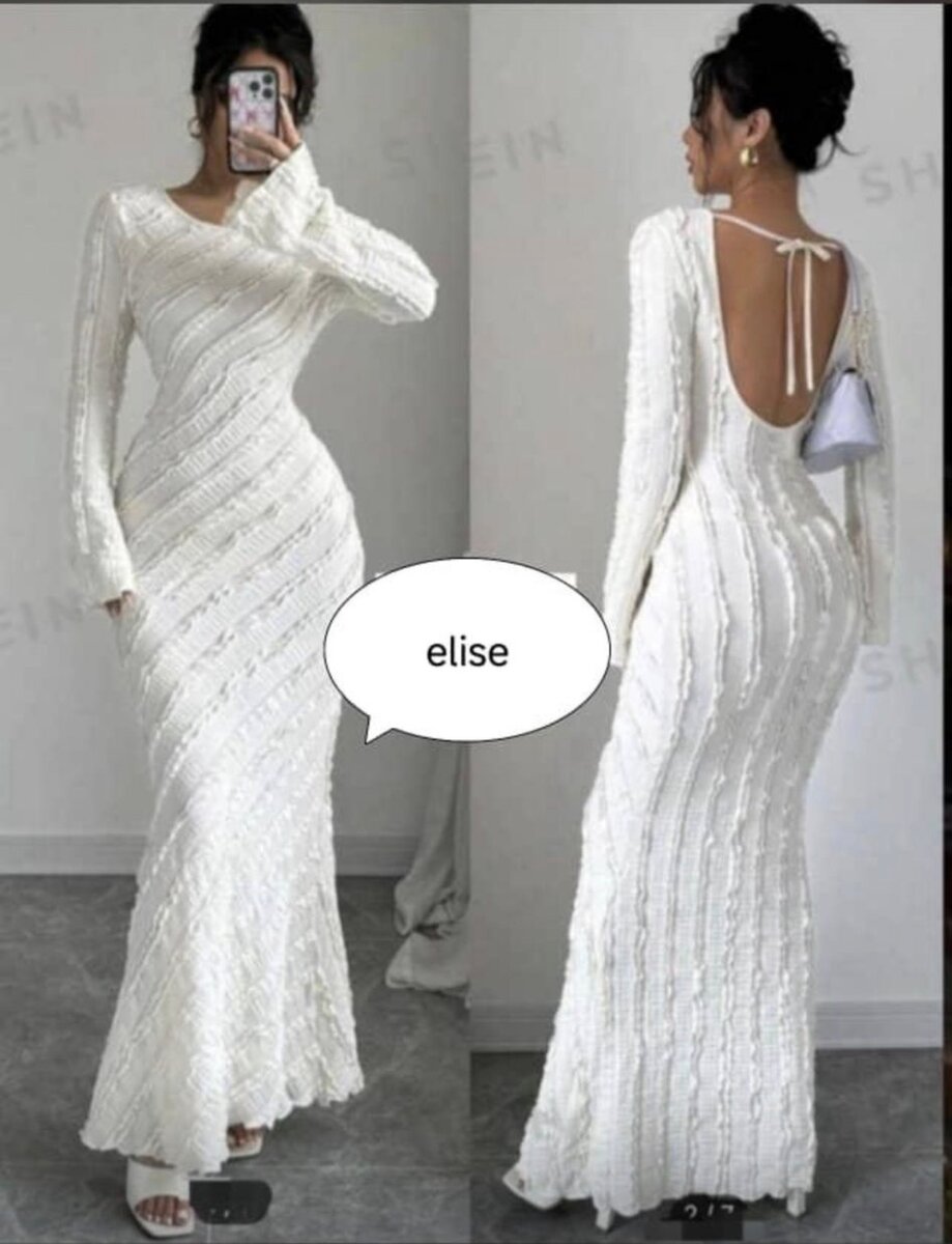 Ensemble crochet élégant