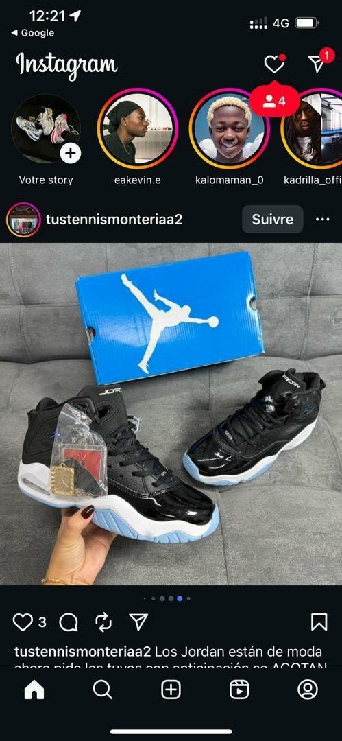 Baskets Air Jordan tendance