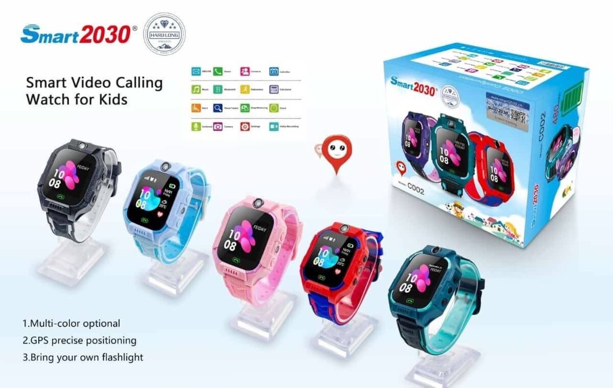 Montre vidéo enfant GPS