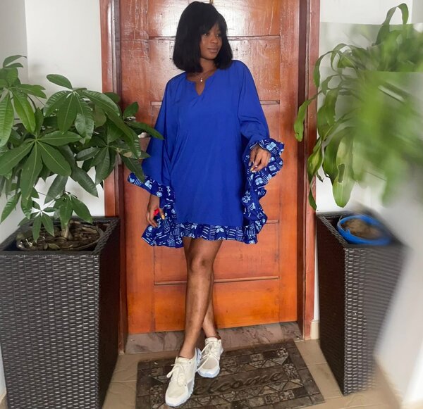 Robe Caftan Colorée Élégante