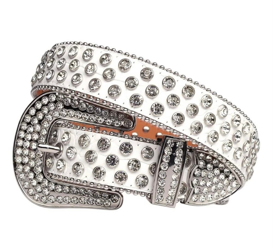 Ceinture strass élégante