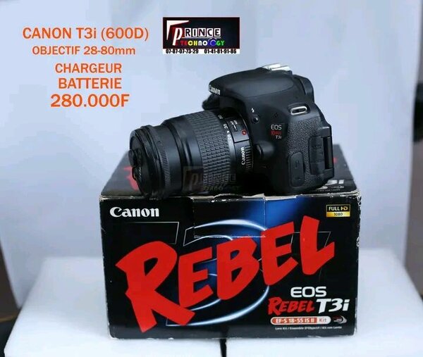 Appareil Photo Canon T3i