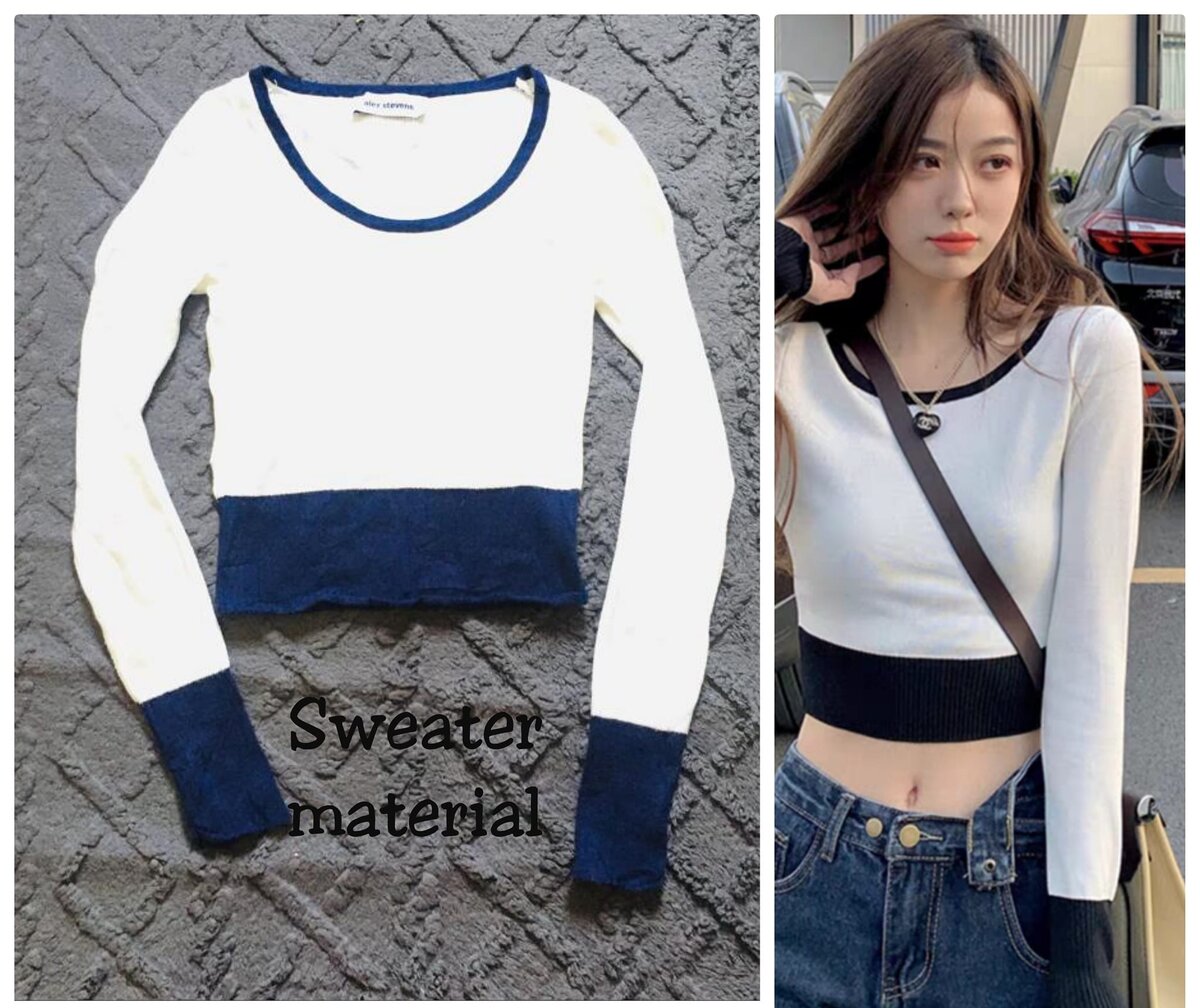 Salaula crop tops and tops