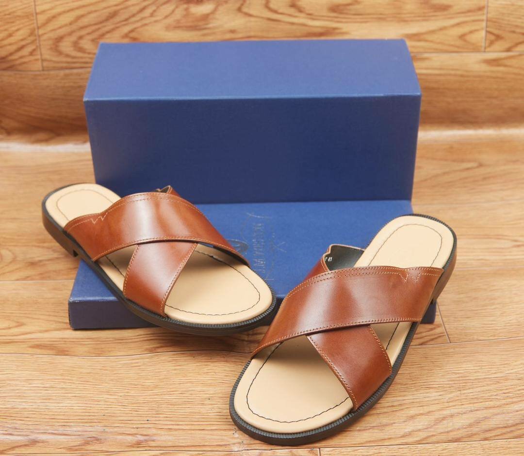 Sandales en cuir pour hommes