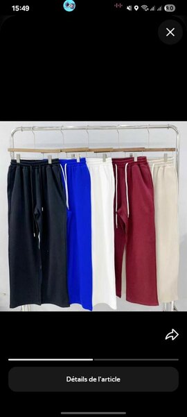 Pantalons de sport colorés