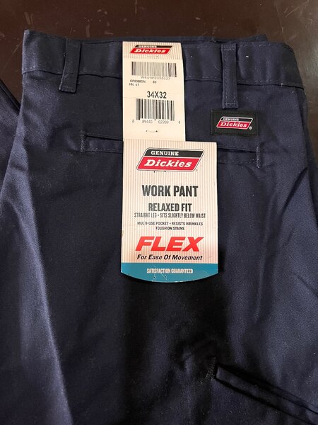 Original Dickies Mens Chinos (Navy Blue)