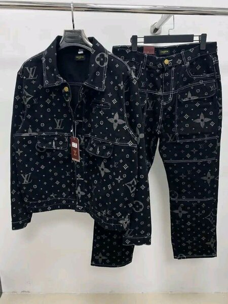 Veste et Jean en Denim Homme