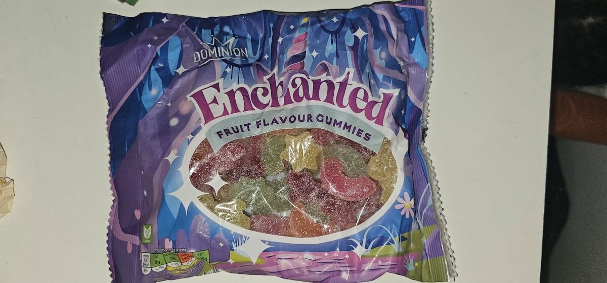 Bonbons fruités enchantés