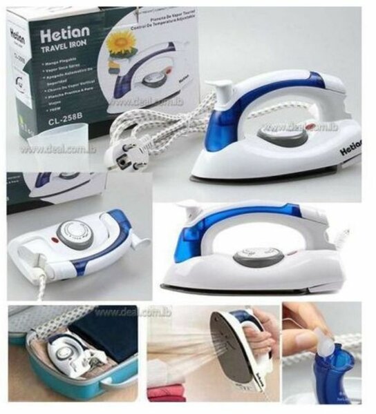 Fer à repasser portable compact