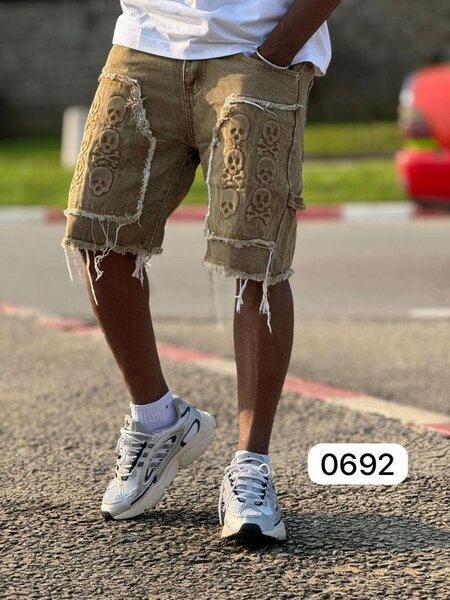 Shorts en jean décontractés