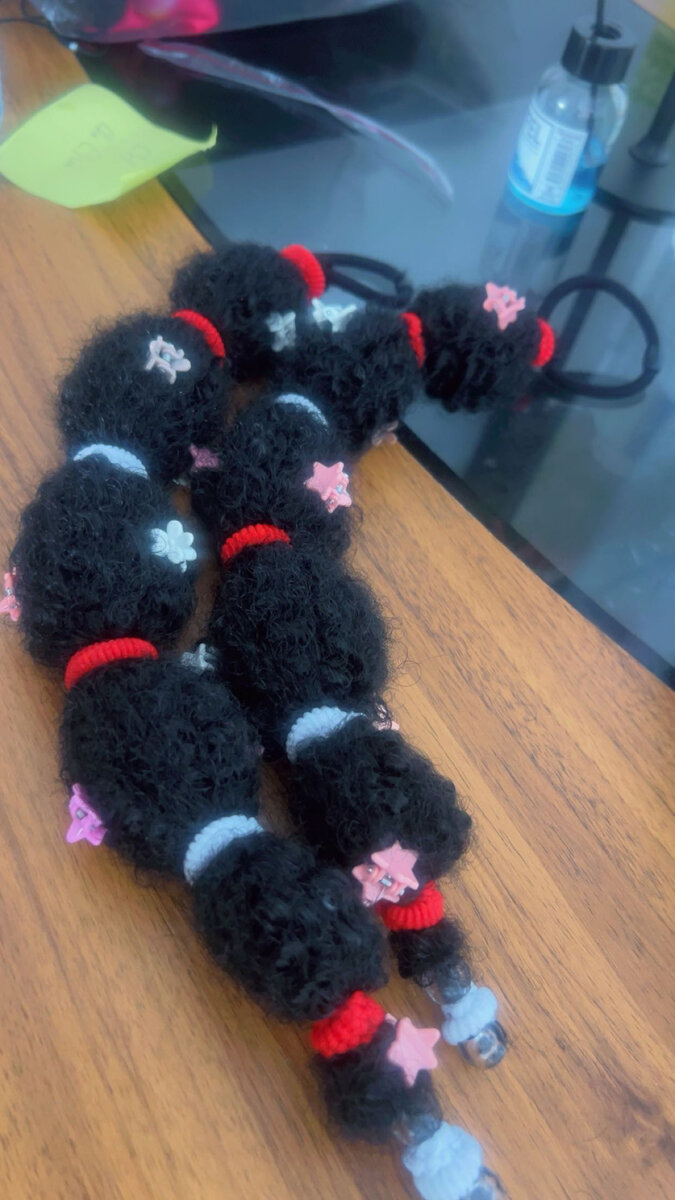 Chouchous en laine créatifs