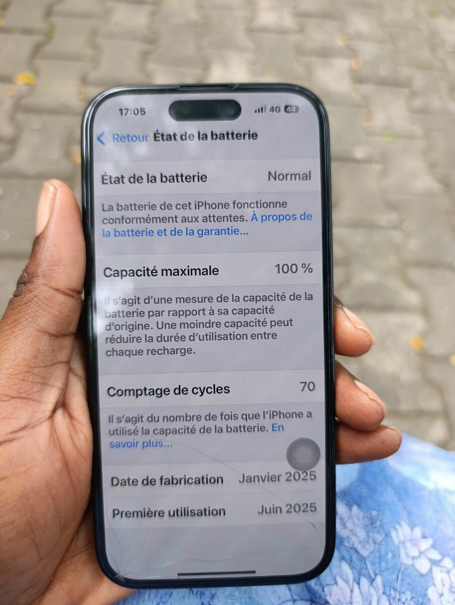 iPhone 16 simple Noir 128 Go