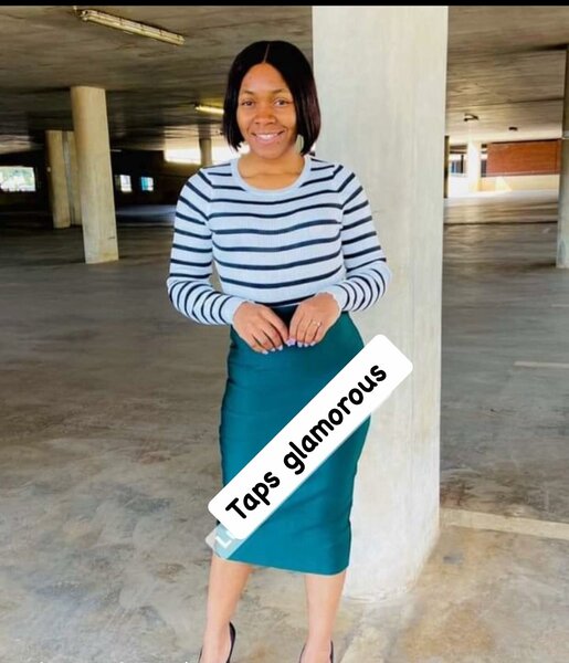 Set monochrome skirt + jacket in stripes