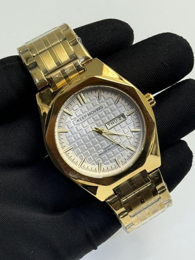 Montre Homme Luxe Bicolore