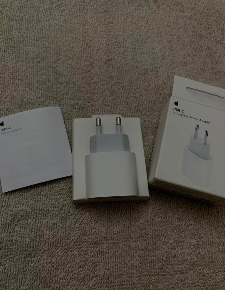 Быстрая зарядка на айфон 20w оригинал