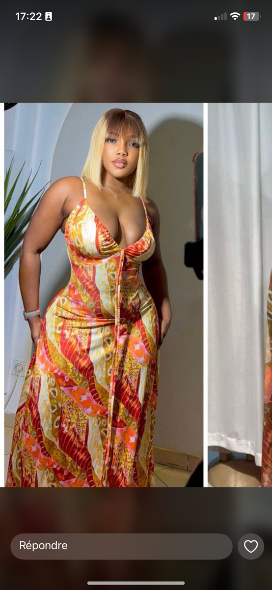 Robe Longue Évasée Été