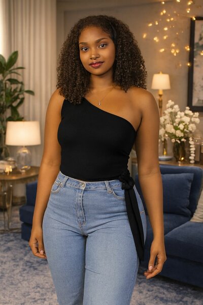 Top asymétrique  chic