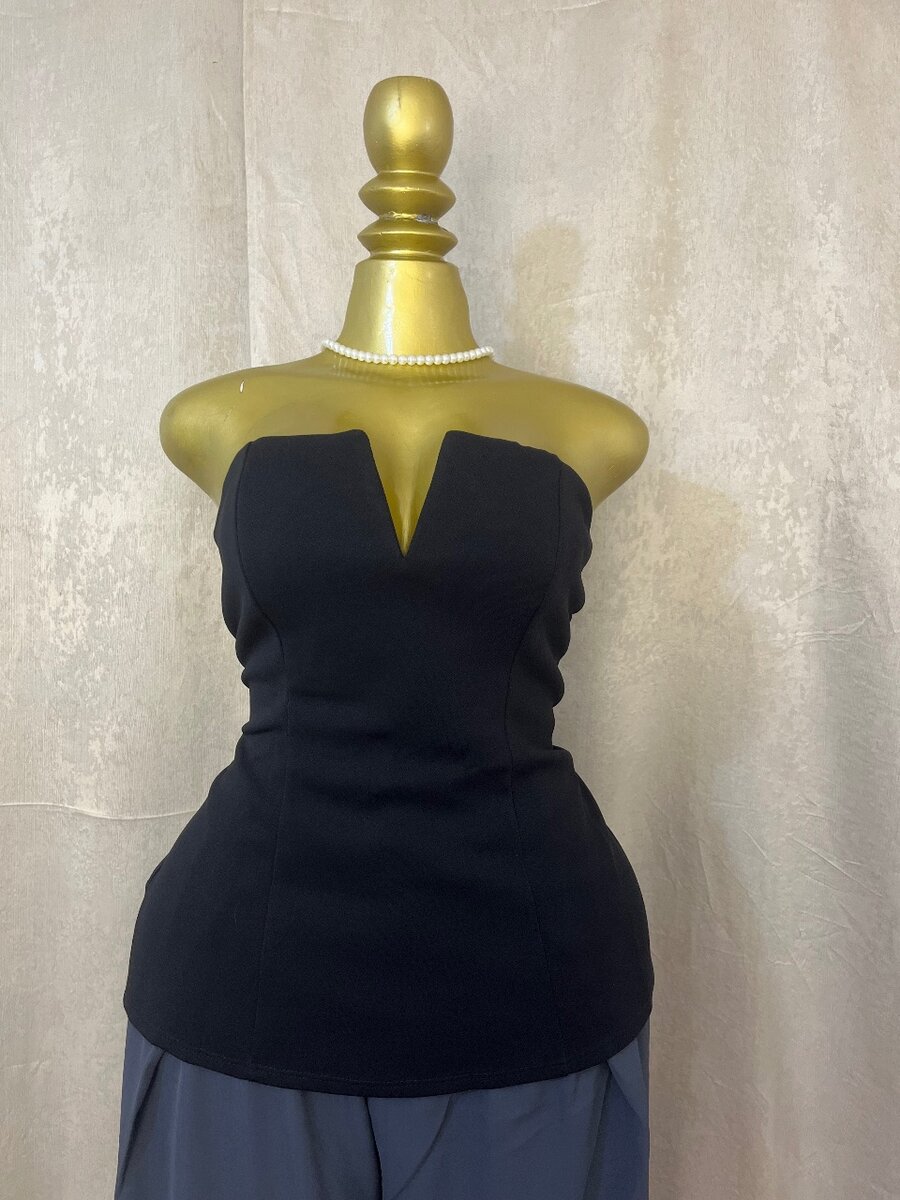 Ensemble bustier + gros bas