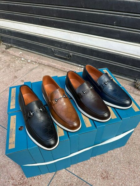 Mocassins en cuir élégants