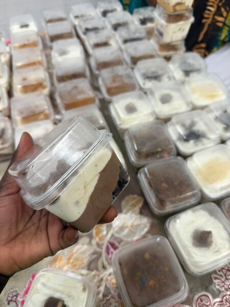 Gâteau en pôts verrines