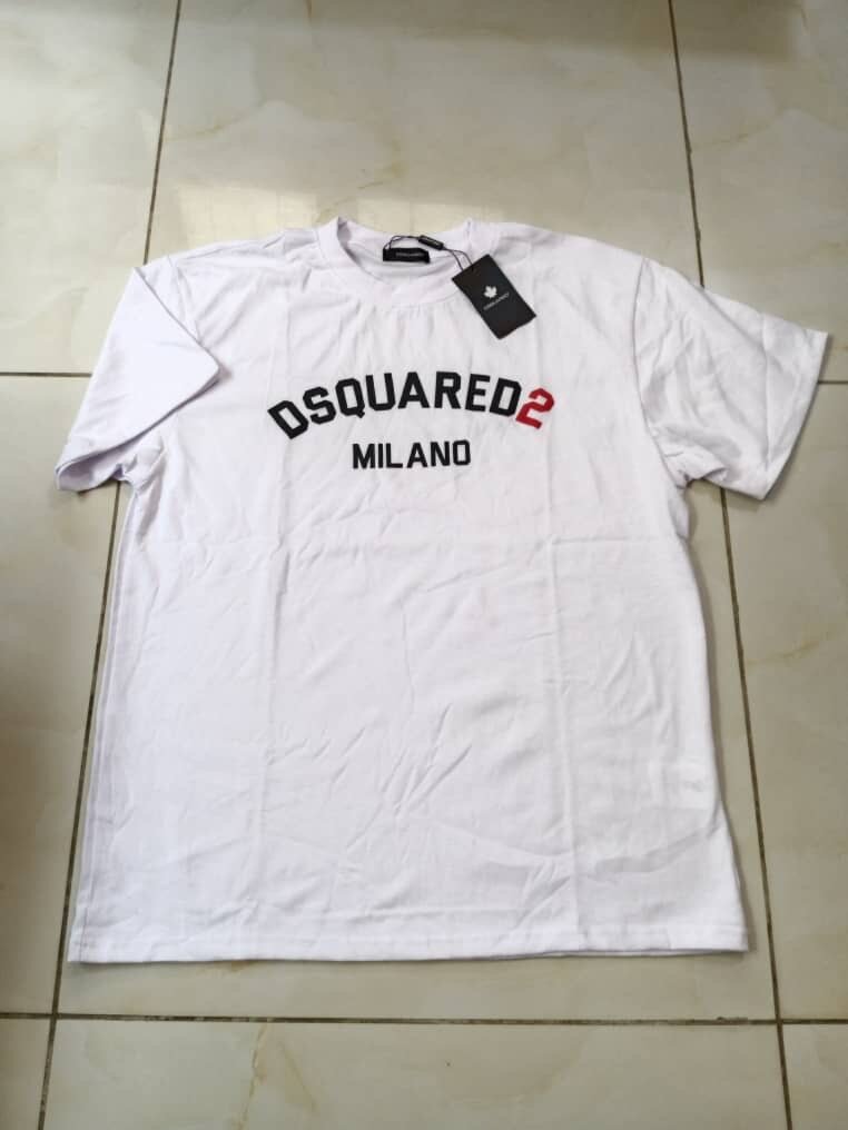 T-shirt blanc DSQUARED2