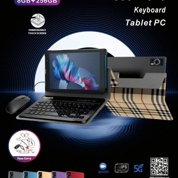 Tablette 5G avec clavier