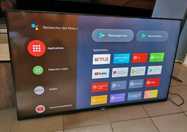 Téléviseur LED 4K Sony