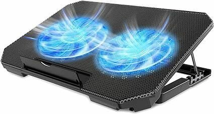 Dual Fan Laptop Cooling Pad