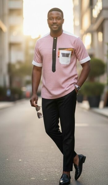 Chemise homme à manches courtes