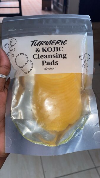 Disques Nettoyants Curcuma Kojic