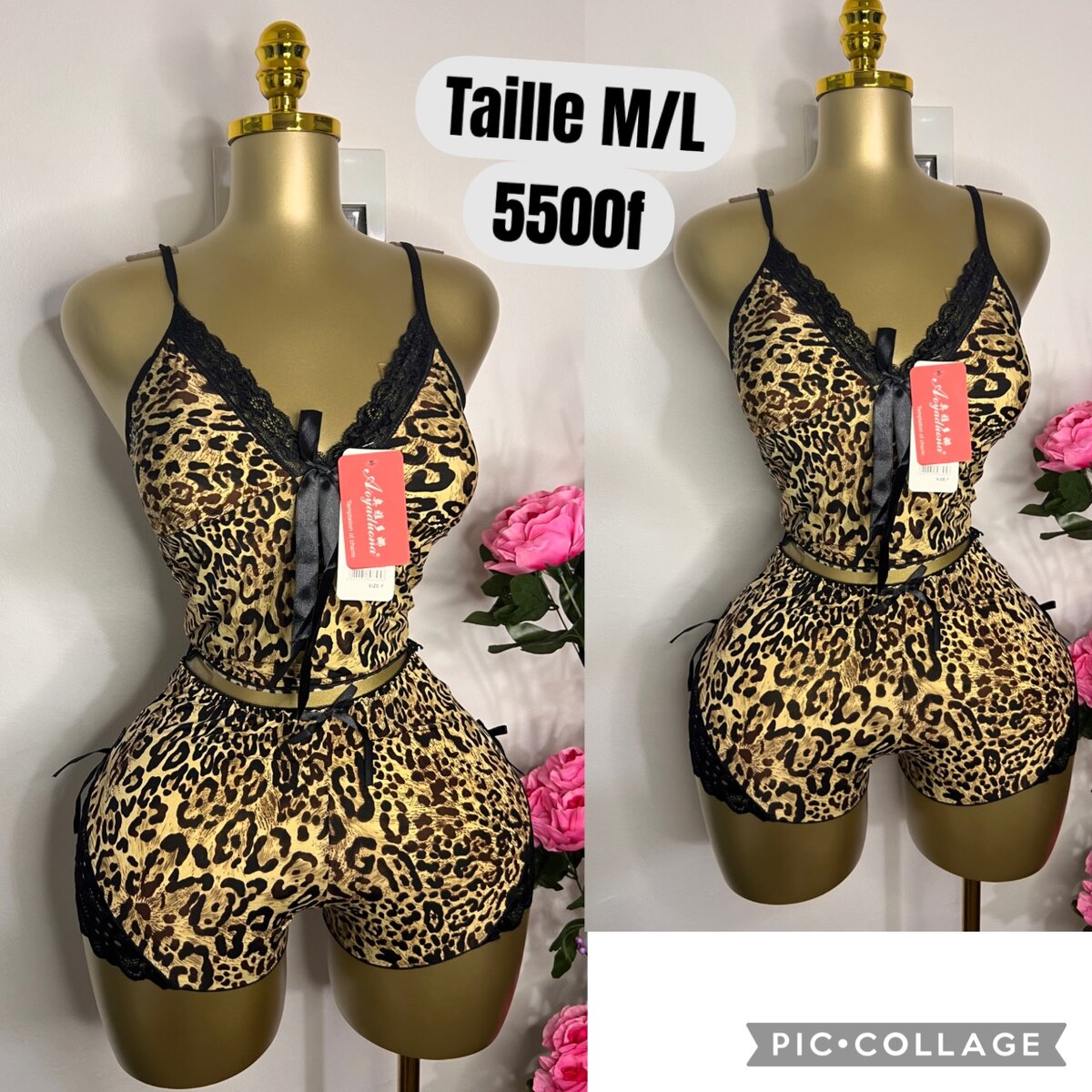 Body Léopard Sexy Lingerie
