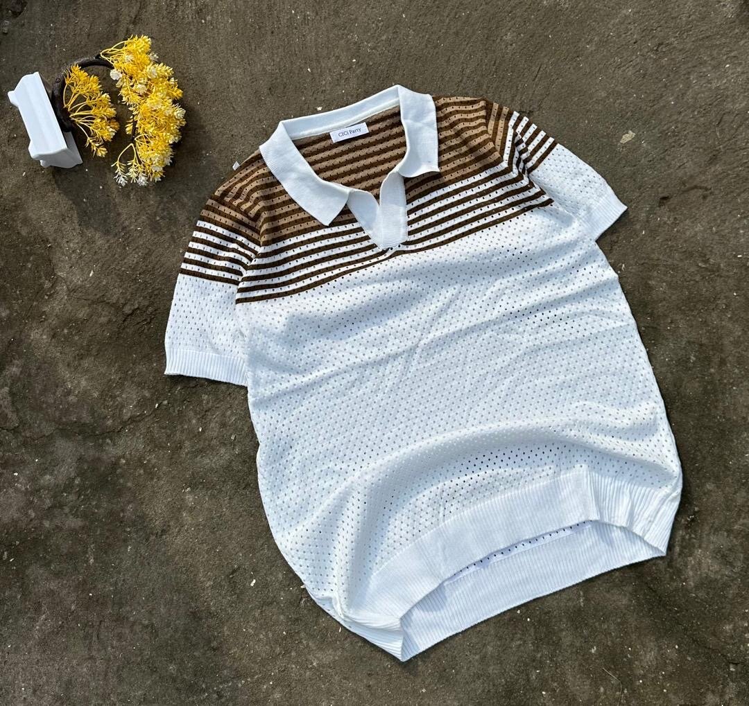 Polo en maille respirante