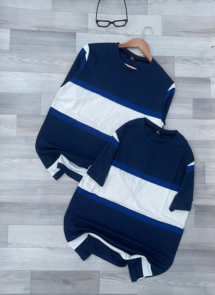 T-shirts assortis à rayures