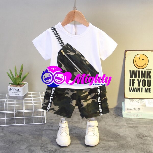 2pcs boys casual outfit