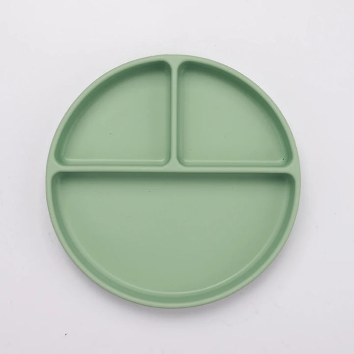 Assiette en silicone