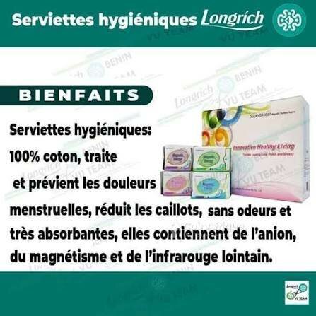 Serviettes Hygiéniques Magnétiques