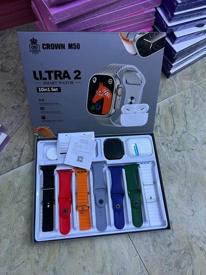 Ultra 2 Smartwatch Set 10in1