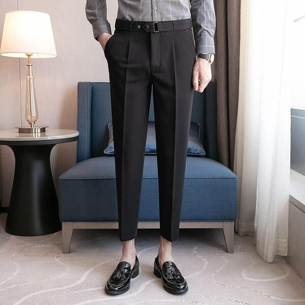 Pantalon de costume classique homme