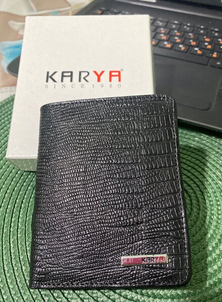 Мужские кожаные кошельки Karya