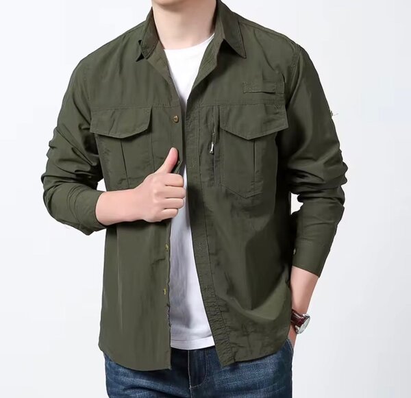 Chemise Homme Multi-Poches